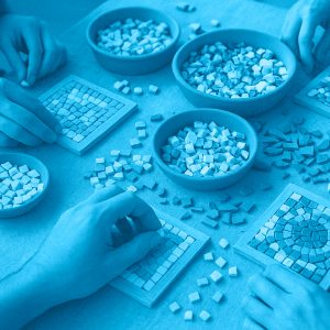 MOSAICO BIZANTINO E MODERNO