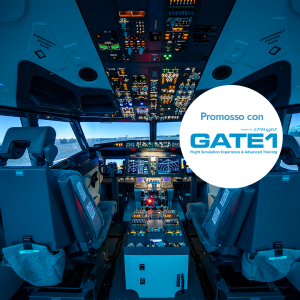 VOLO AEREO CON SIMULATORE PROFESSIONALE: BOEING 737-800 MAX (BASE)